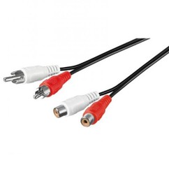 CAVO AUDIO VIDEO 2 CONNETTORI RCA