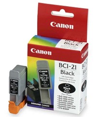 Cartuccia Canon BCI 21BK
